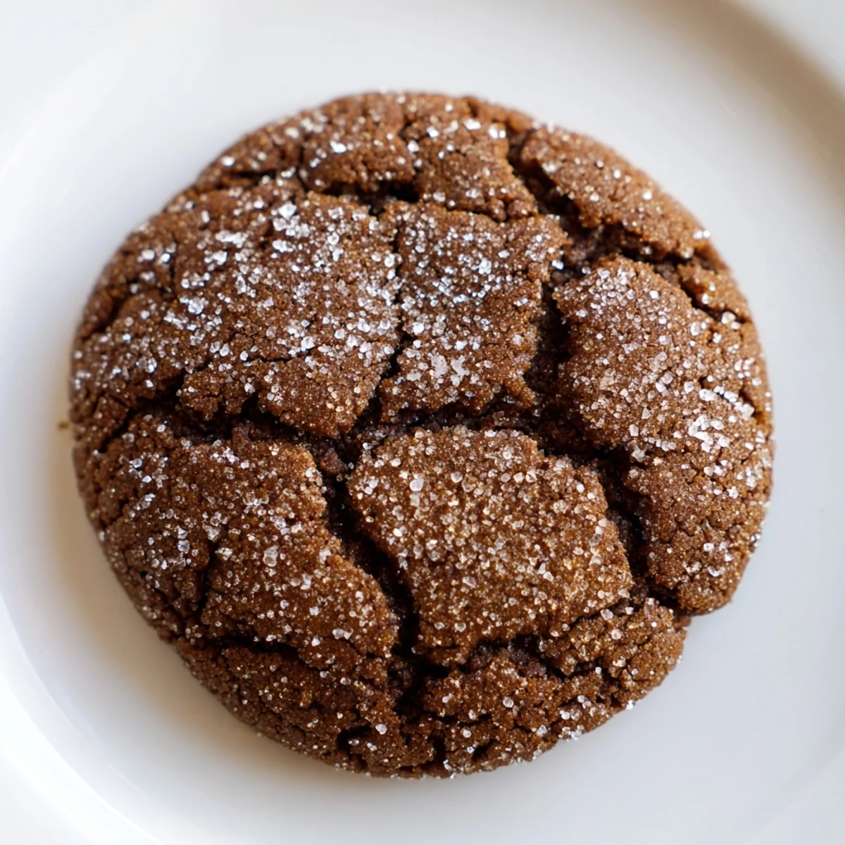 Warm and chewy soft molasses cookies with a crackly sugar crust, perfect with a mug of milk.
