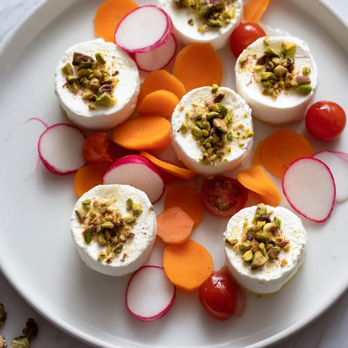 Elegant Dragonfly Dance appetizer, featuring a delicious assortment of cheeses, meats, and crunchy crackers for a party.