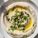 Freshly blended White Bean Dip: a bright, vibrant appetizer with a hint of lemon and garlic.