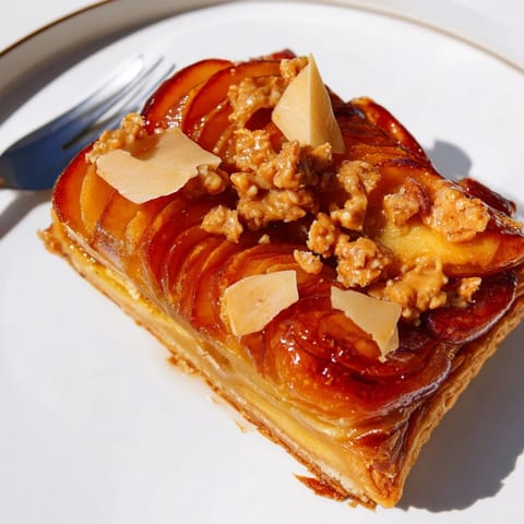 Caramel Apple Tarte Tatin Crunch