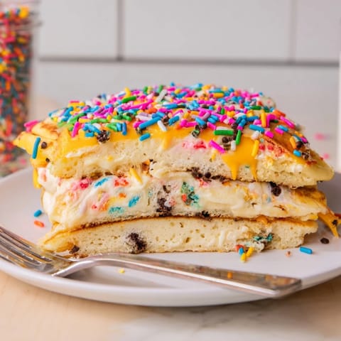 Cheesy Monster Cake Pancake #101