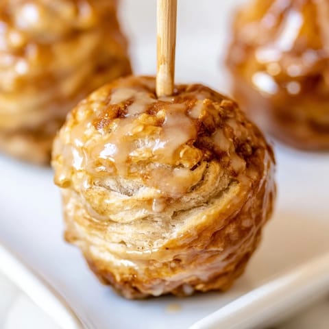 Deliciously tender pumpkin muffin pops infused with sweet tea, drizzled in light glaze.  