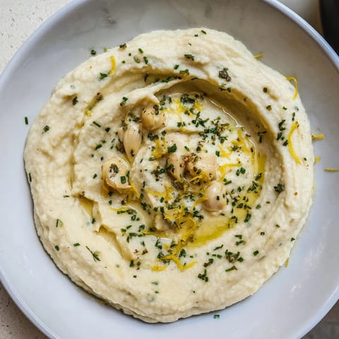 Cauliflower Mash Garlic Lemon