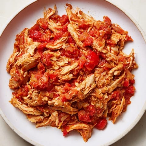 Slow-Cooked Shredded Chicken Tacos