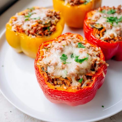 Stuffed Peppers Ground Turkey