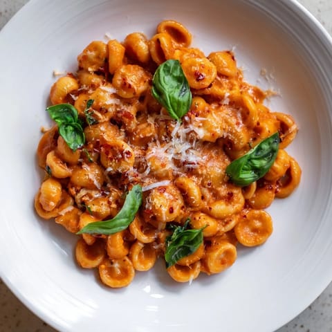 Spicy Vodka Sauce Ditalini