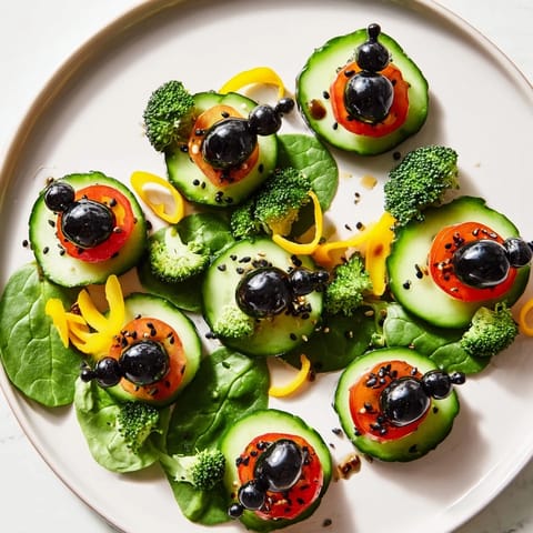 Ladybug Garden Appetizer