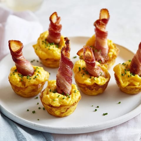 Scrambled Egg Cups Bacon