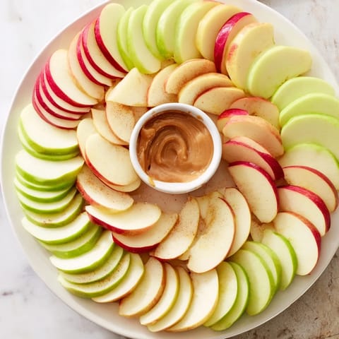 Apple Slices with Caramel Dip