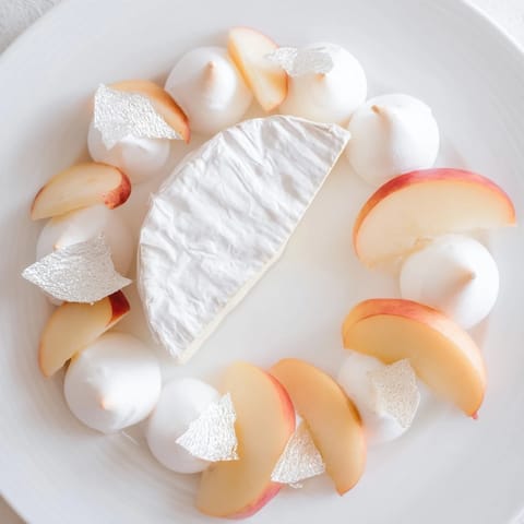 White Peach Brie Board