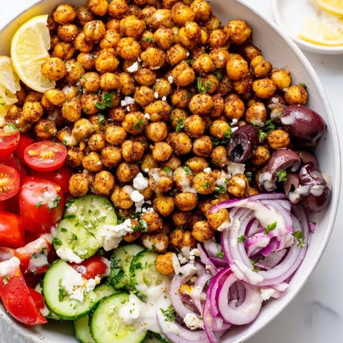 Mediterranean Chickpea Bowl #392