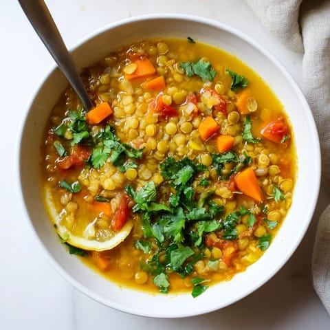Mung Bean Soup Indian Style