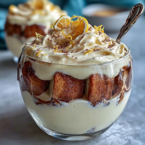 Elegant homemade limoncello tiramisu cups with layers of zesty ladyfingers and creamy mascarpone, garnished with fresh lemon zest and white chocolate curls.