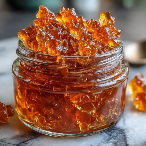 Vibrant dandelion jelly with lemon and honey, spread on warm toast with a golden, floral sheen and fresh citrus aroma.