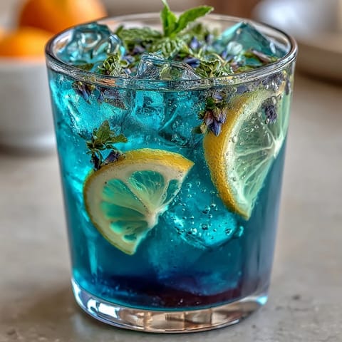 Butterfly Pea Flower Lemonade